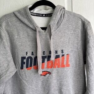 Adidas Falcons Hoodie Mens Medium Gray Starter Sweatshirt Embroidered